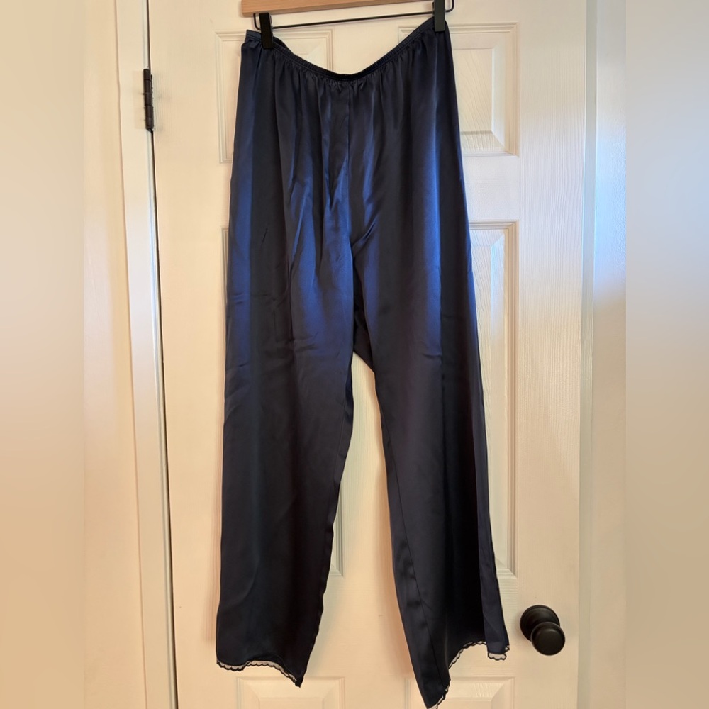 DONNI- 100% silk pull on pants - NEW WITH TAGS - Picture 3 of 4
